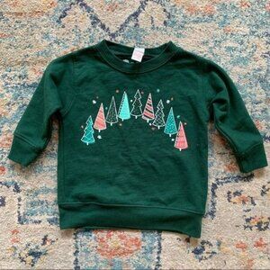 The Wishing Elephant Trees Sweatshirt Crew